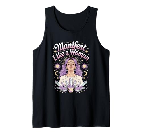 Manifest wie eine Frau Frauenförderung Gleichstellung von Frauen Tank Top Manifest wie eine Frau Frauenförderung Gleichstellung von Frauen Tank Top von Women's Equality Youth Feminist Movement
