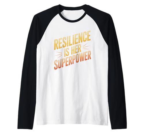 Resilienz ist ihre Superkraft: Gleichstellung von Frauen Raglan Resilienz ist ihre Superkraft: Gleichstellung von Frauen Raglan von Women's Equality Youth Feminist Movement