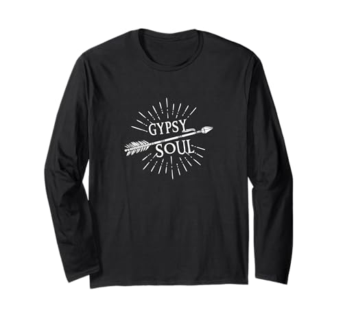 Damen Fashion Gypsy Soul Arrow T-Shirt Langarmshirt Damen Fashion Gypsy Soul Arrow T-Shirt Langarmshirt von Women's Fashion Gypsy Soul Arrow Shirt