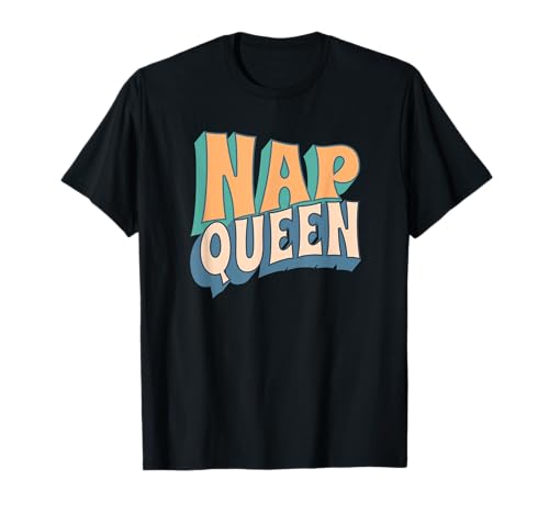 Nap Queen Damen Funny Sleepy T-Shirt Nap Queen Damen Funny Sleepy T-Shirt von Women's Funny Sleepy Nap Queen