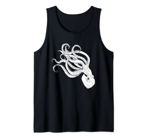 Damen Octopus Design Tank Top Damen Octopus Design Tank Top von Women's Octopus Apparel Item