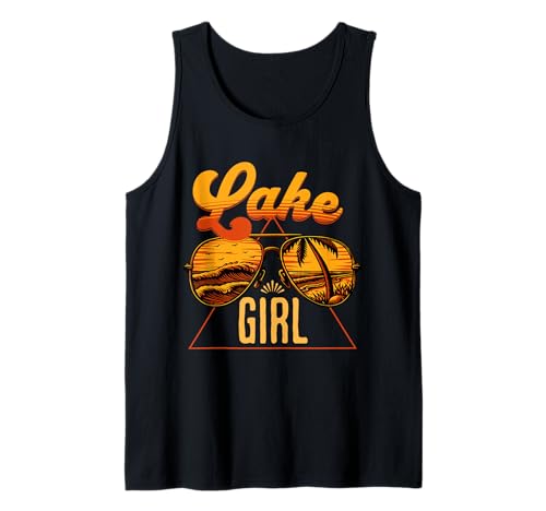 Lake Girl, Angeln, Bootfahren, Segeln, Camping, Outdoor Tank Top Lake Girl, Angeln, Bootfahren, Segeln, Camping, Outdoor Tank Top von Women's Retro Lake Fashion Ideas