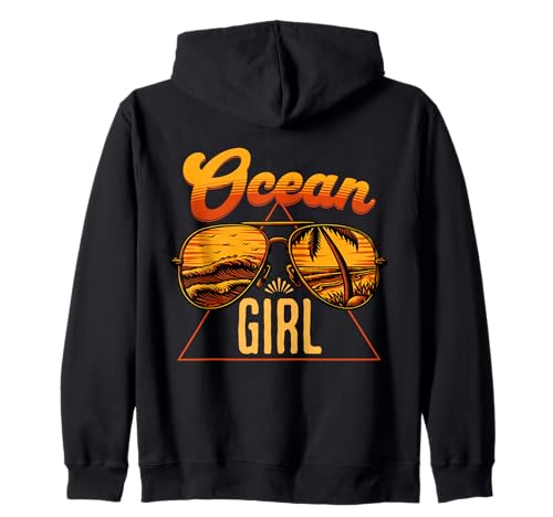 Ocean Girl Süße Piloten-Sonnenbrille Strand Kapuzenjacke Ocean Girl Süße Piloten-Sonnenbrille Strand Kapuzenjacke von Women's Retro Ocean Fashion Ideas