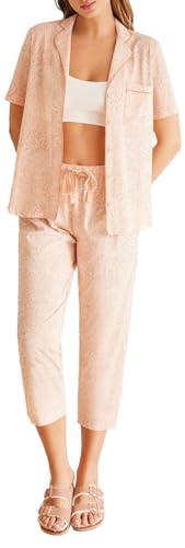 Springfield Pyjama blau/weiß/rot L von Women'secret