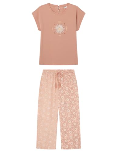 Women'secret Capri Schlafanzug Weekly Sunshine Spiel für Damen, Rosa, 36 Women'secret Capri Schlafanzug Weekly Sunshine Spiel für Damen, Rosa, 36 von Women'secret