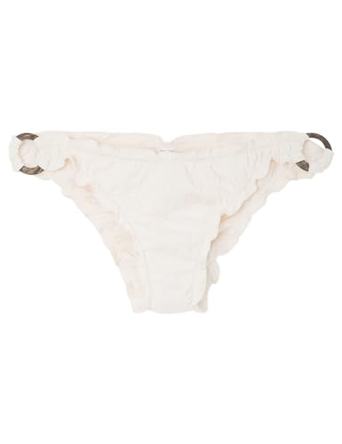 Women'secret Damen Braga Bikini Blanca Arandelas Brief, Ivory, M Women'secret Damen Braga Bikini Blanca Arandelas Brief, Ivory, M von Women'secret