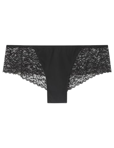 Women'secret Damen Braga brasileña alta Spring HELANKAS Funktionsunterwäsche, Standard Black, XL von Women'secret