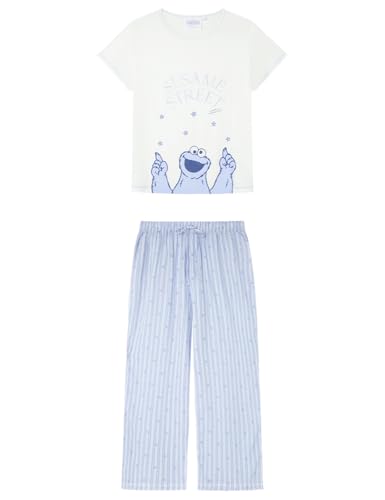 Women'secret Damen Capri Pyjama Multilicense Play Sesame Street Pyjamas, blau, 38 Women'secret Damen Capri Pyjama Multilicense Play Sesame Street Pyjamas, blau, 38 von Women'secret