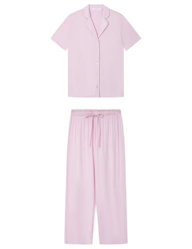 Women'secret Damen Capri Pyjama Soft Touch Pyjamas, Rosa, 38 Women'secret Damen Capri Pyjama Soft Touch Pyjamas, Rosa, 38 von Women'secret