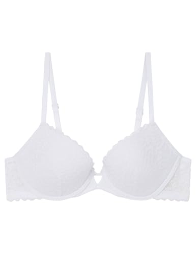 Women'secret Damen Frühling Helankas Gepolsterter BH, White Standard, 95B Women'secret Damen Frühling Helankas Gepolsterter BH, White Standard, 95B von Women'secret