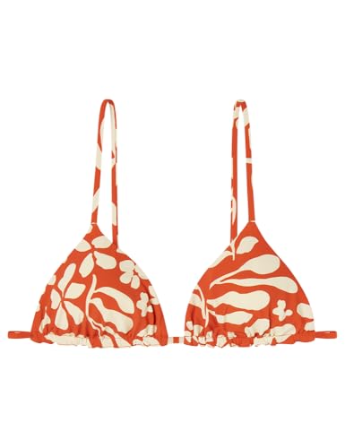 Women'secret Damen Gathered Bitone Rack Bikinioberteil, rot, 85B von Women'secret