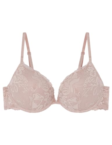 Women'secret Damen Gorgeous Push Up Spitze Rosa BH, 80B von women'secret