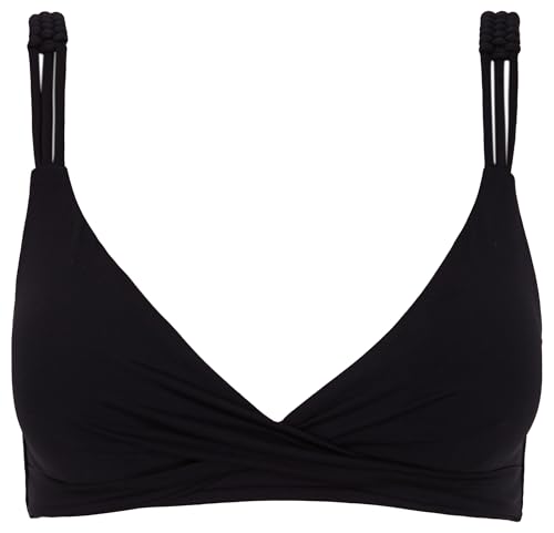 Women'secret Damen Halter Removable Pad Swim Icons Bikinioberteil, Schwarz, 90C Women'secret Damen Halter Removable Pad Swim Icons Bikinioberteil, Schwarz, 90C von Women'secret