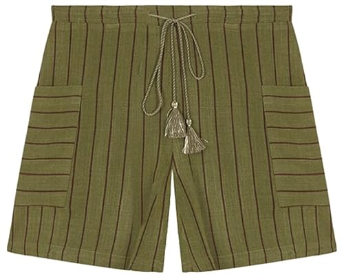 Women'secret Damen Lässige Hose, Muster Grün, M von women'secret