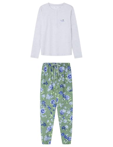 Women'secret Damen Long Pyjama Daily Farmer's Market Pyjamas, grau, XXL Women'secret Damen Long Pyjama Daily Farmer's Market Pyjamas, grau, XXL von Women'secret