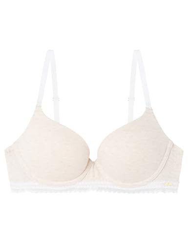 Women'secret Damen Push Up Cotton Collection BH, dunkelviolett, 75B Women'secret Damen Push Up Cotton Collection BH, dunkelviolett, 75B von Women'secret