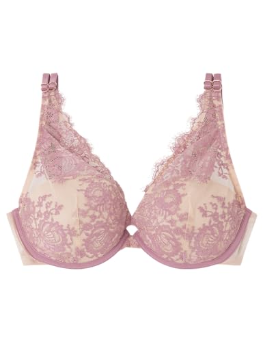 Women'secret Damen Push Up Neckholder BH, Rosa, C von Women'secret