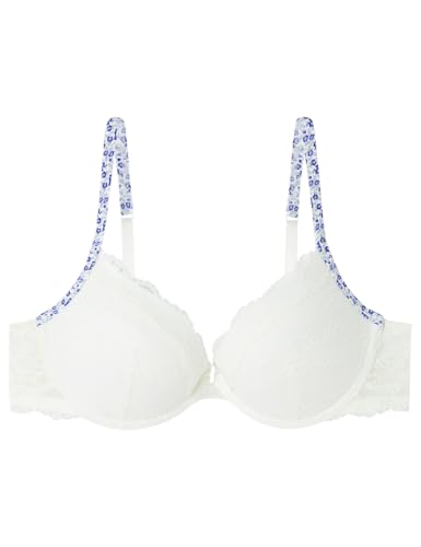 Women'secret Damen Push Up Spring Helankas BH, weiß, 70B von Women'secret