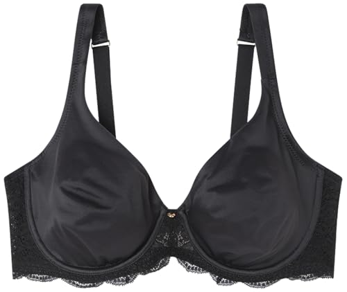 Women'secret Damen Reductor Femenine Lace REAL Minimizer-BH Spitze Schwarz, 95D von Women'secret