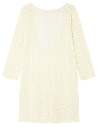 Women'secret Damen Short Dress Copacabana Kleid, weiß, Medium von Women'secret