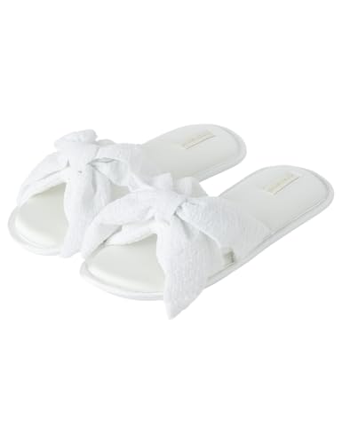 Women'secret Damen Slippers Sense Bridal Sneaker, weiß, Medium von Women'secret