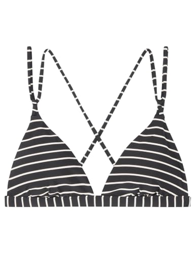 Women'secret Damen Striped Triangle top Bikini, Stripes, 95B von Women'secret