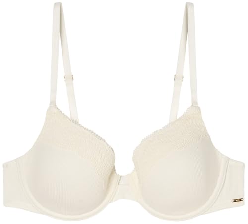 Women'secret Damen Sujetador Acolchado Cotton Collection 2 BH, weiß, 95C von Women'secret