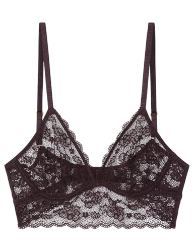 Women'secret Damen Sujetador Con Aros Femenine Trendy BH, granatrot, 100B Women'secret Damen Sujetador Con Aros Femenine Trendy BH, granatrot, 100B von Women'secret