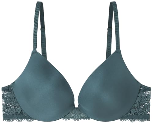 Women'secret Damen Sujetador Push Up Femenine Trendy BH, grün, 90B von Women'secret
