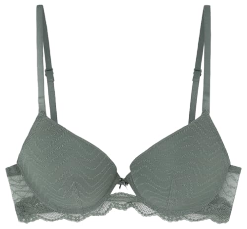 Women'secret Damen Sujetadore Push Up Helankas 2 BH, Kaki, 95B von Women'secret