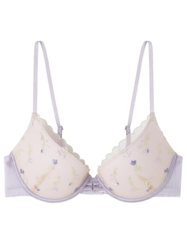 Women'secret Damen Summer Sense Gepolsterter BH, Light Grape, 95C von Women'secret