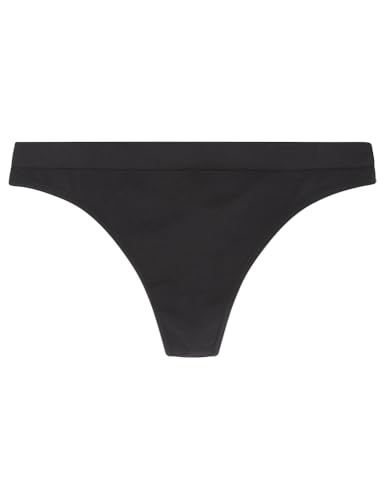 Women'secret Damen Tanga Seamless Summer Funktionsunterwäsche, Black, S von Women'secret