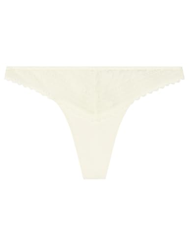 Women'secret Damen Thong Spring Broderie Geo Lace White Tangahöschen, Elfenbein, XL Women'secret Damen Thong Spring Broderie Geo Lace White Tangahöschen, Elfenbein, XL von Women'secret