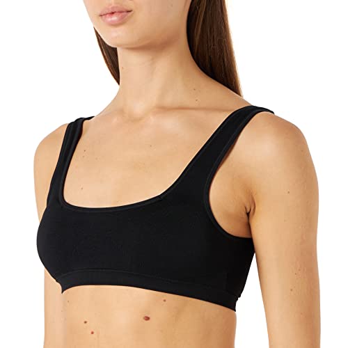 Women'secret Damen Top Halter BH, Schwarz, S von Women'secret