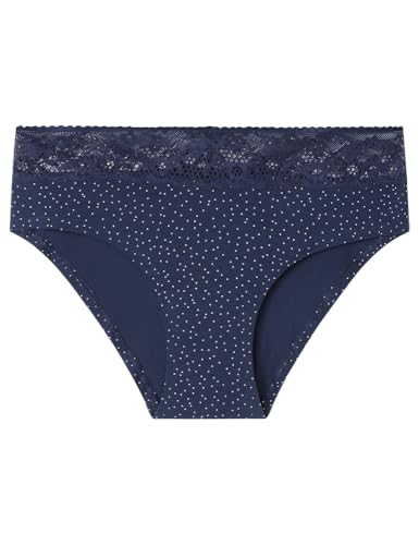 Women'secret Damen Wide Brief Second Round Cotton Gallon Slip, Bedruckt blau, 42 Women'secret Damen Wide Brief Second Round Cotton Gallon Slip, Bedruckt blau, 42 von Women'secret