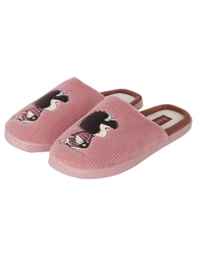 Women'secret Damen Zapatillas Multilicense Fall Slipper, pfirsich, Small Weit von Women'secret