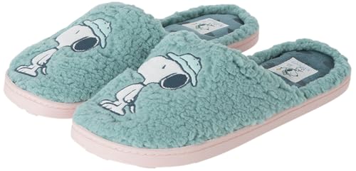 Women'secret Damen Zapatillas Multilicense Lake Slipper, Tannengrün, Medium Weit von Women'secret