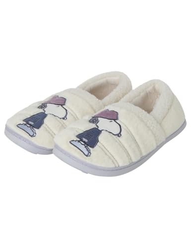 Women'secret Damen Zapatillas Multilicense Morning Slipper, Elfenbein, Medium Weit von Women'secret