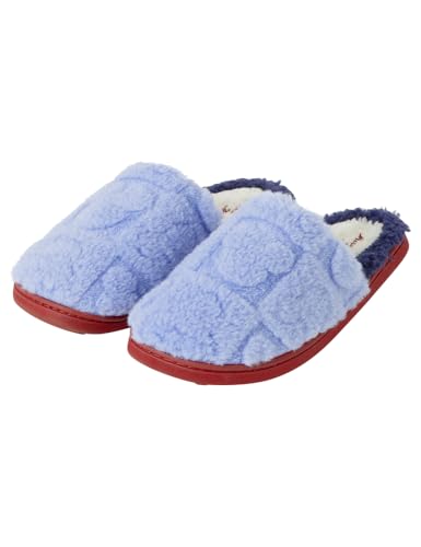 Women'secret Damen Zapatillas de Ducha Colección Multilicense Campus Zubehör, Blauer Druck, Large von Women'secret