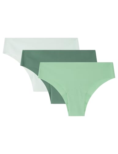 Women'secret Damen bragas brasileñas Packs My Everday Colors Funktionsunterwäsche, Light Mint, XL Women'secret Damen bragas brasileñas Packs My Everday Colors Funktionsunterwäsche, Light Mint, XL von Women'secret