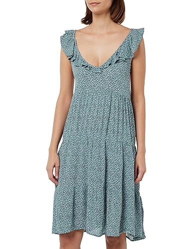 Women'secret Damen kurz Print Kleid, Bedruckt, türkis, X-Large von Women'secret