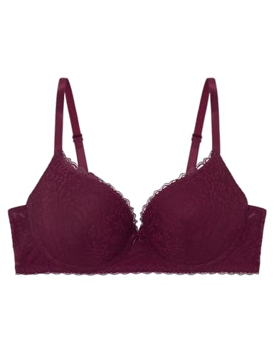 Women'secret Damen Push-up BH, Garnet red, 75B von Women'secret