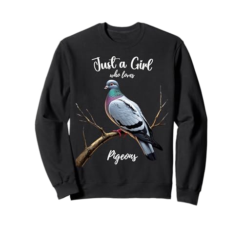 Nur EIN Mädchen, das Tauben liebt, Bird Loving Women Teens Girls Sweatshirt Nur EIN Mädchen, das Tauben liebt, Bird Loving Women Teens Girls Sweatshirt von Women who are Easily distracted by Pigeons Funny