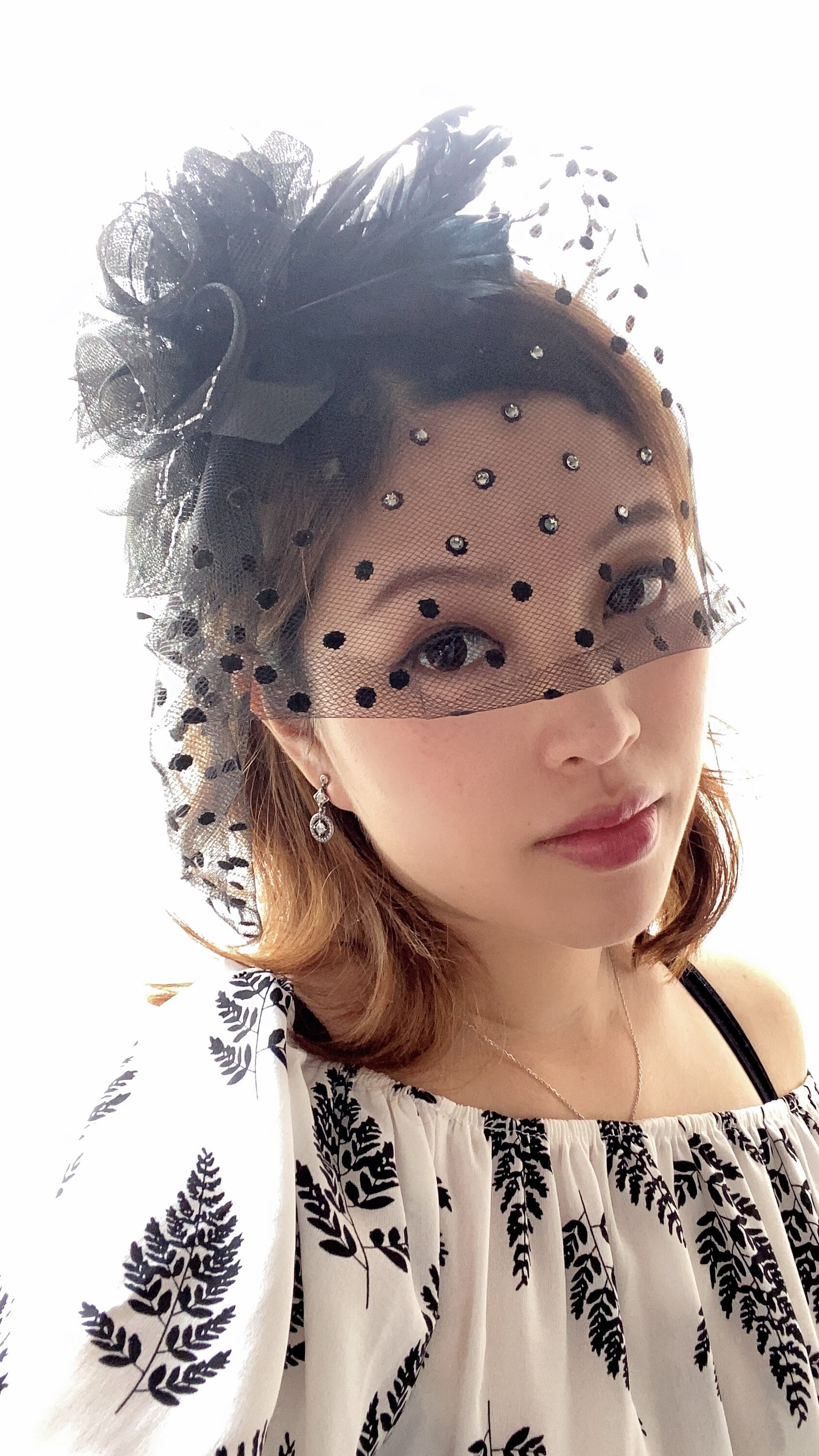 Schwarzer Fascinator, Schwarzes Spitzen-Stirnband, Cocktail-Stirnband, Fashion Stirnband, Party Fascinator Schwarzer Fascinator, Schwarzes Spitzen-Stirnband, Cocktail-Stirnband, Fashion Stirnband, Party Fascinator von WomenHatAccessories