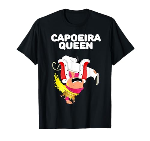 Capoeira Queen | Damen Capoeira T-Shirt | Mädchen Capoeira T-Shirt Capoeira Queen | Damen Capoeira T-Shirt | Mädchen Capoeira T-Shirt von Womens Capoeira Shirts for Girls