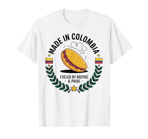 Kolumbien Flagge Arepas Jungen Mädchen Kolumbian Gear Columbia Flagge T-Shirt Kolumbien Flagge Arepas Jungen Mädchen Kolumbian Gear Columbia Flagge T-Shirt von Womens Colombia Jersey For Men Colombian Flag