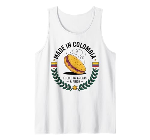 Kolumbien Flagge Arepas Jungen Mädchen Kolumbian Gear Columbia Flagge Tank Top Kolumbien Flagge Arepas Jungen Mädchen Kolumbian Gear Columbia Flagge Tank Top von Womens Colombia Jersey For Men Colombian Flag
