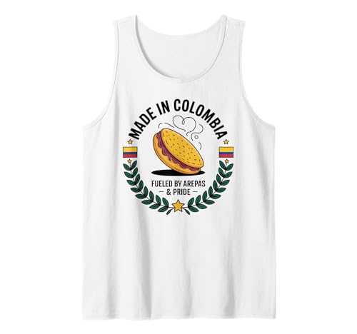 Kolumbien Flagge Arepas Jungen Mädchen Kolumbian Gear Columbia Flagge Tank Top Kolumbien Flagge Arepas Jungen Mädchen Kolumbian Gear Columbia Flagge Tank Top von Womens Colombia Jersey For Men Colombian Flag