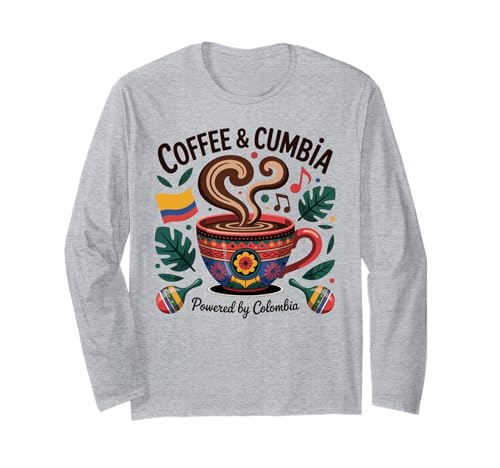 Kolumbien Flagge Kaffee Jungen Mädchen Kolumbian Gear Columbia Flagge Langarmshirt Kolumbien Flagge Kaffee Jungen Mädchen Kolumbian Gear Columbia Flagge Langarmshirt von Womens Colombia Jersey For Men Colombian Flag