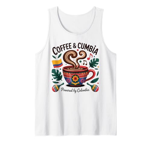 Kolumbien Flagge Kaffee Jungen Mädchen Kolumbian Gear Columbia Flagge Tank Top Kolumbien Flagge Kaffee Jungen Mädchen Kolumbian Gear Columbia Flagge Tank Top von Womens Colombia Jersey For Men Colombian Flag